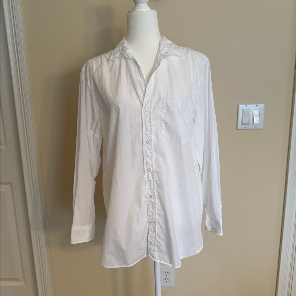 Frank & Eileen Joedy Boyfriend Classic White Shirt